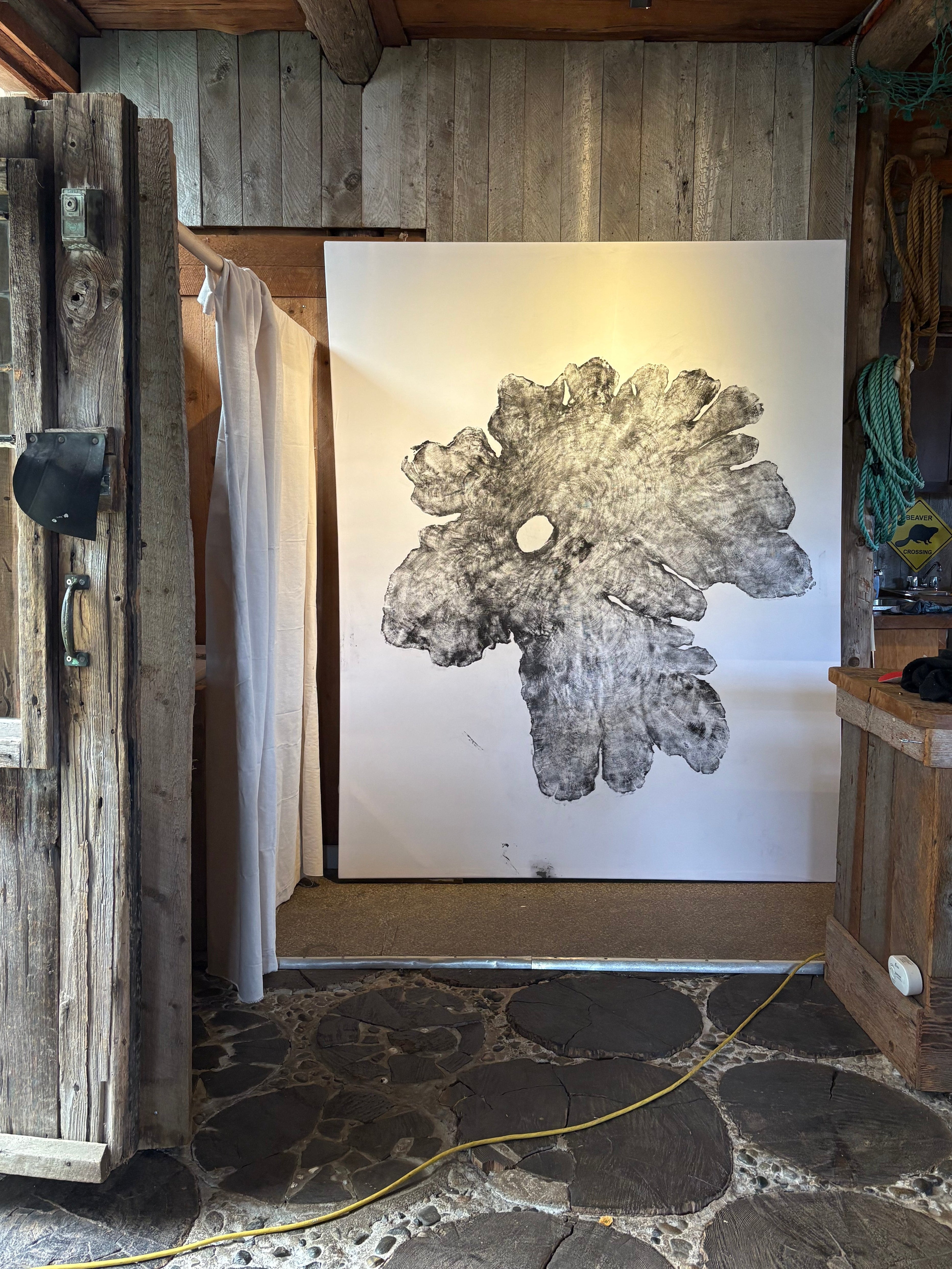 Grandmother Cedar Stump Print - Original