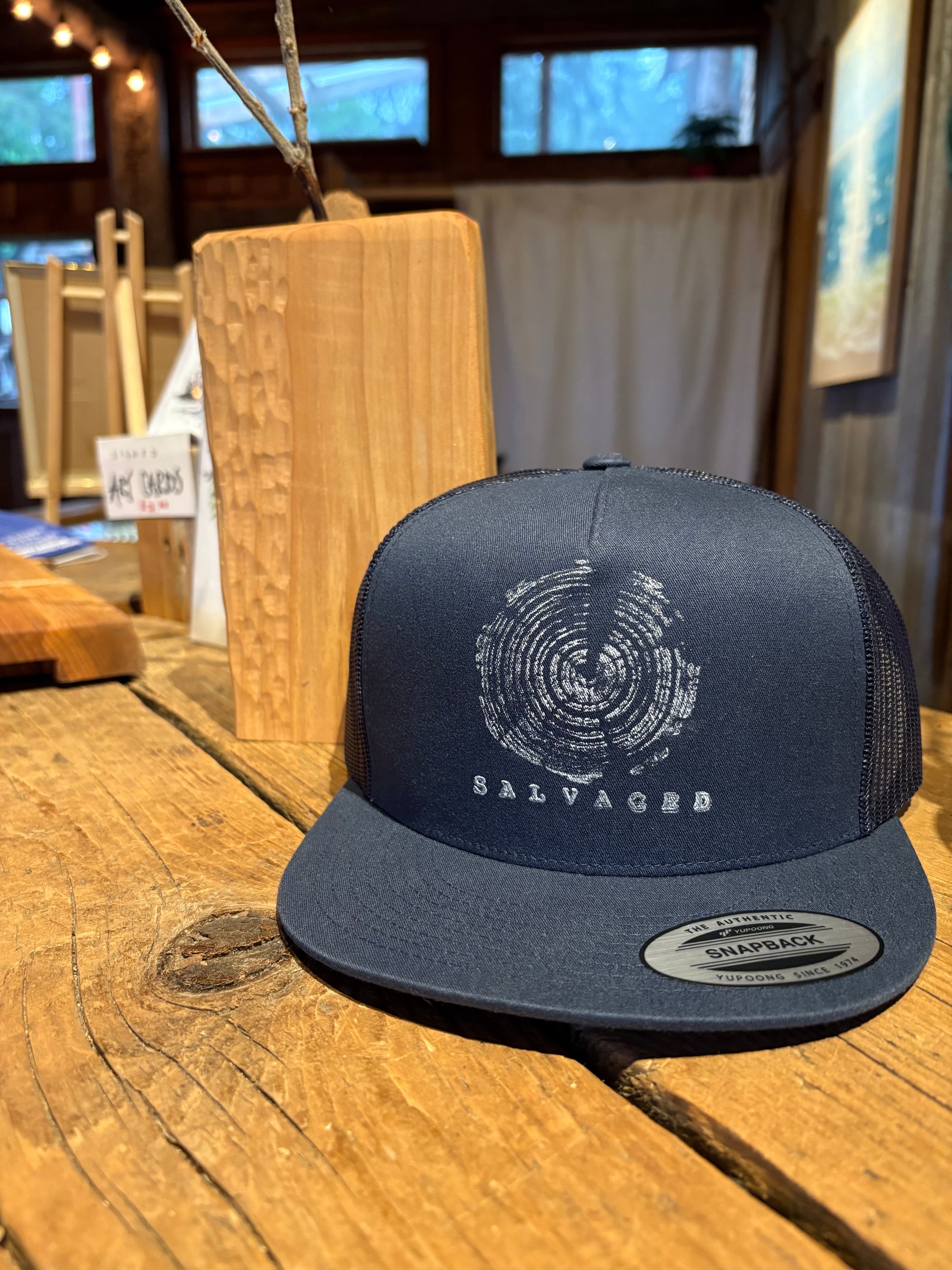 Salvaged SnapBack Cap