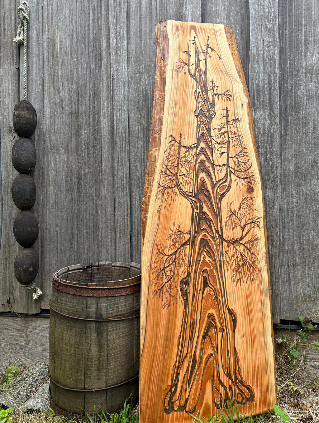 Grandmother Tree - Carving