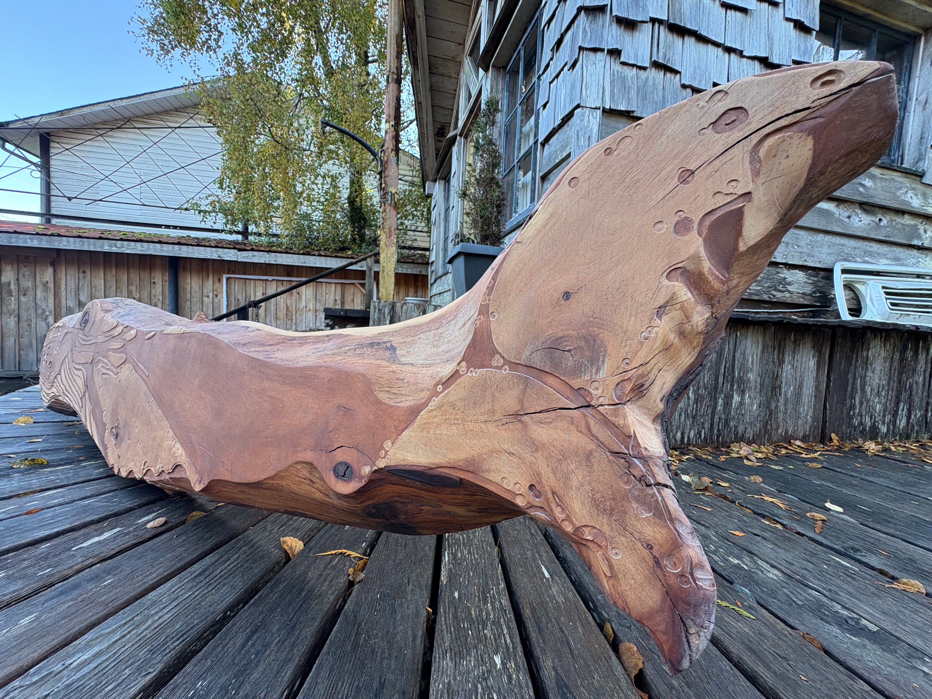 Billge The Humpback - Carving
