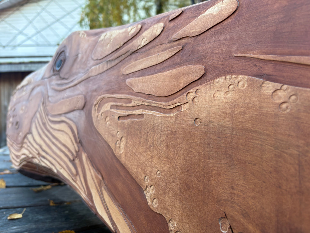 Billge The Humpback - Carving