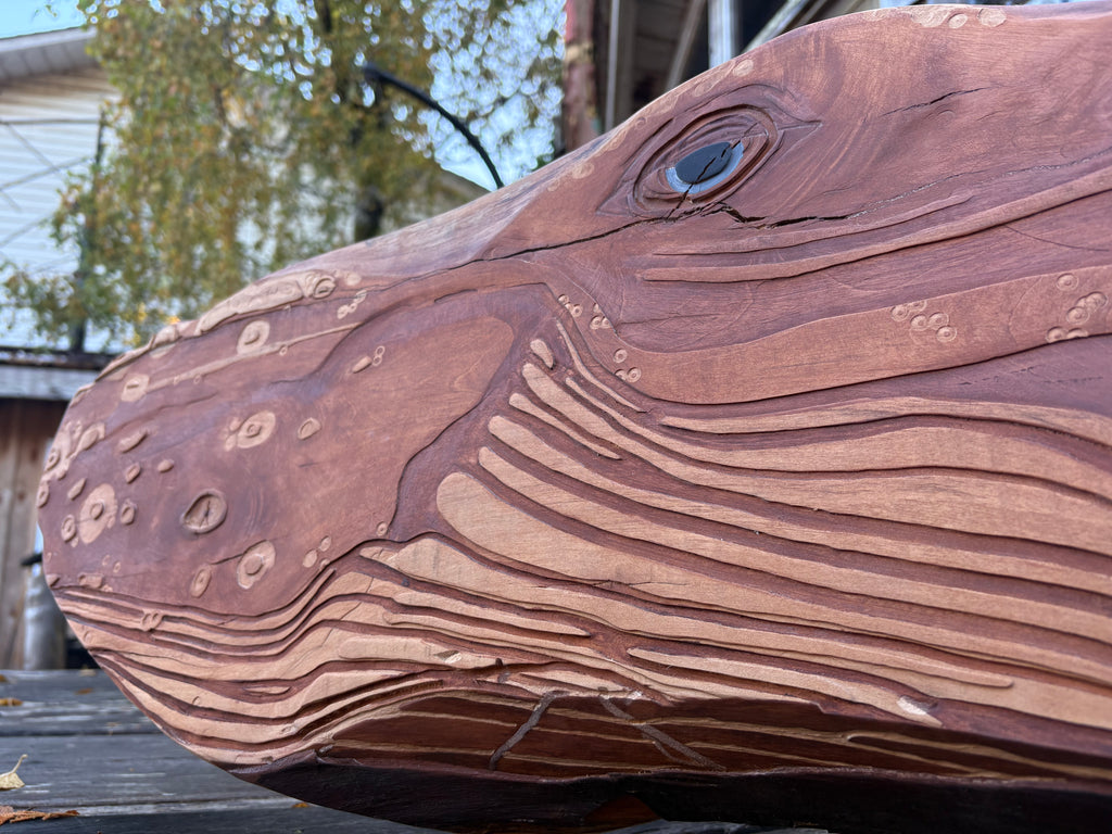 Billge The Humpback - Carving