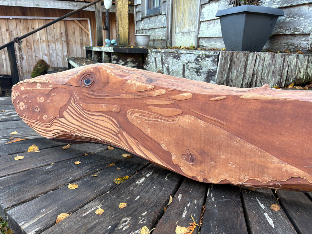 Billge The Humpback - Carving