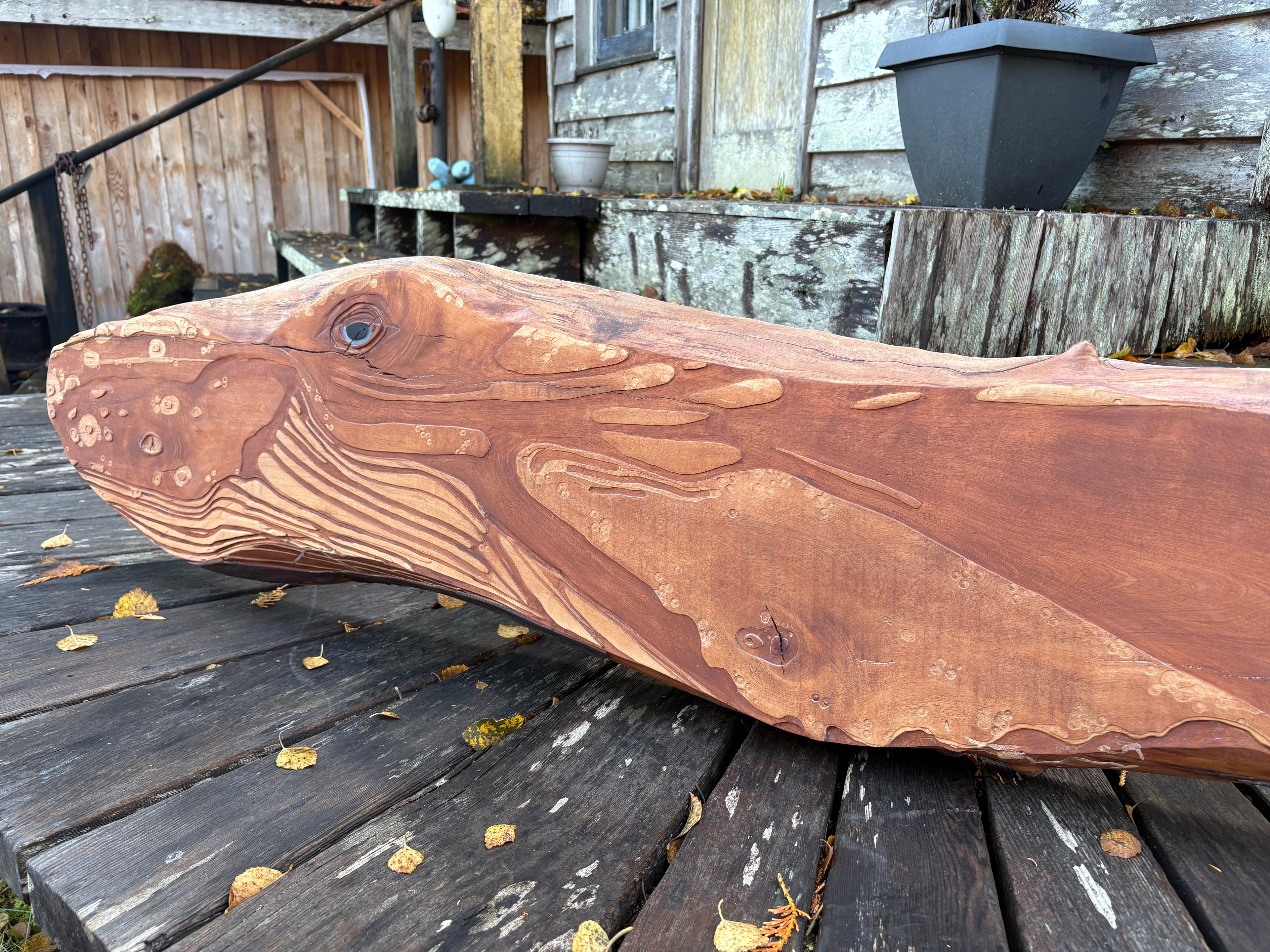 Billge The Humpback - Carving