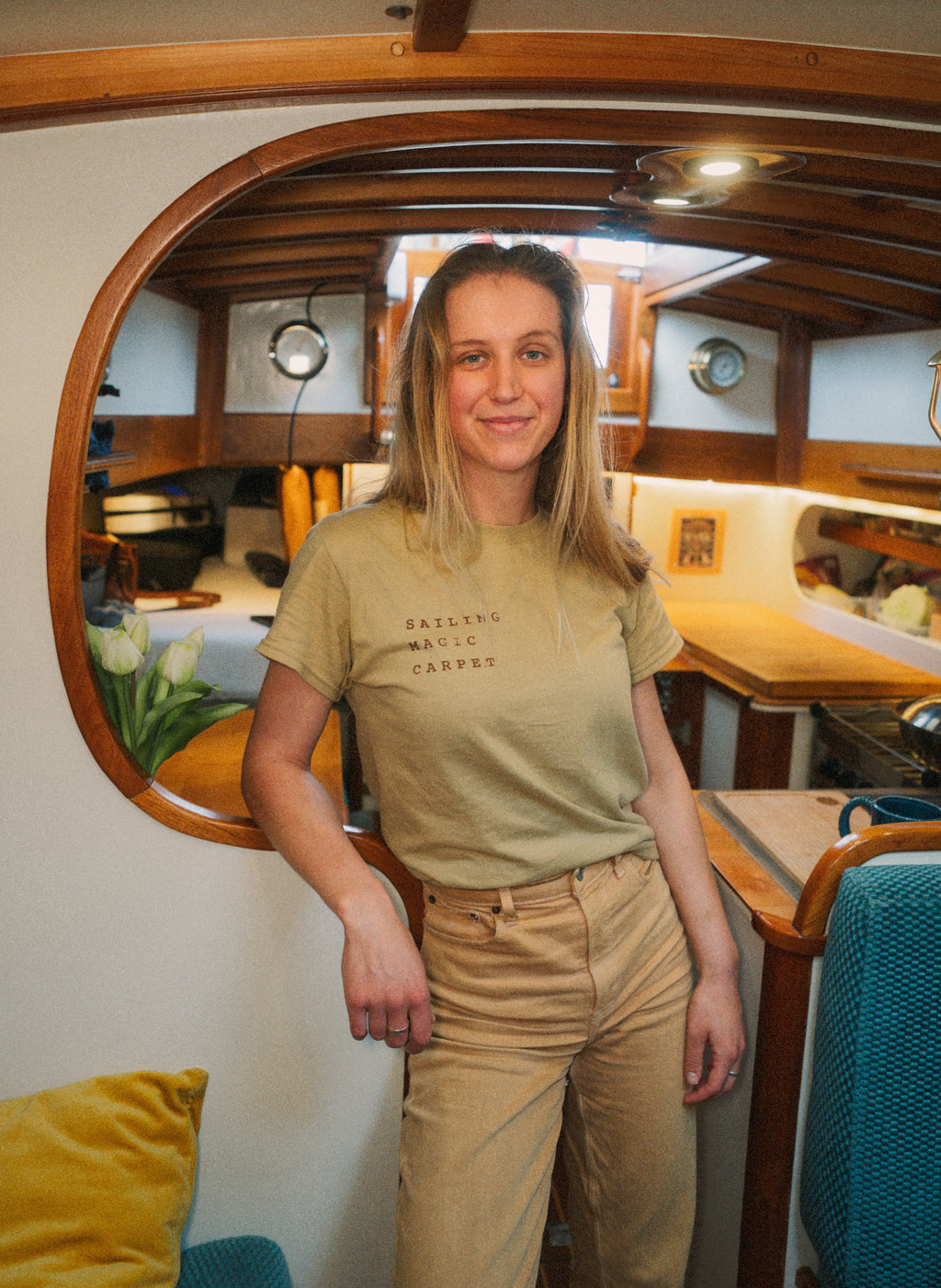 Sailing Magic Carpet Tee