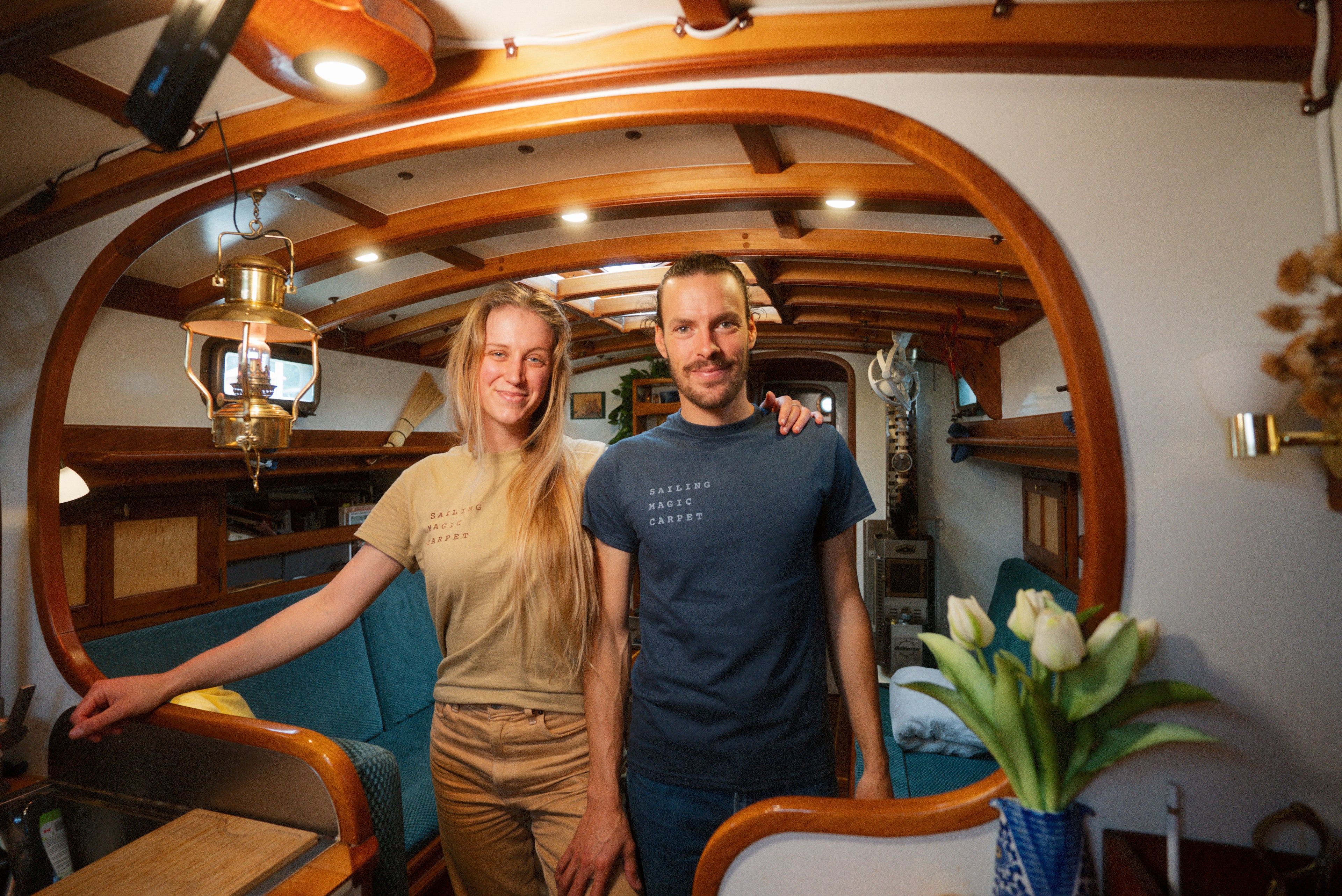 Sailing Magic Carpet Tee